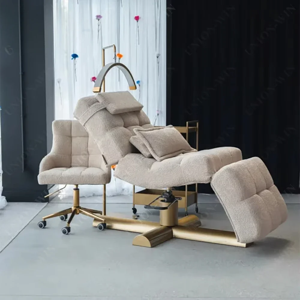 Union Win Memory Foam Backrest Mattress Eyelash Extension Set Facial Massage for Salon Curve  Cover Lash Bed