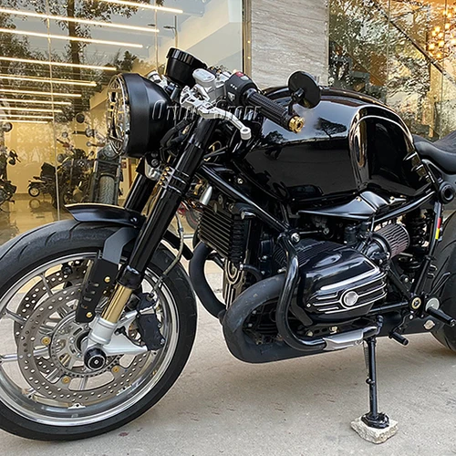 Imagen 2 del producto Para BMW RNINET R NineT R NINE T R9T Scrambler Racer Pure Urban GS motocicleta extremo de barra espejo retrovisor Kit de espejos laterales