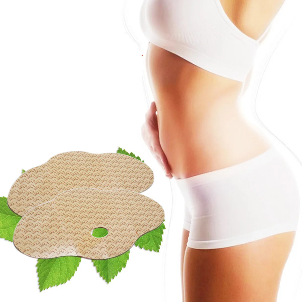 5Pcs Belly Patch for Slimming Abdomen Fat Cellulite Overnight Application 8 Hours Easy Peel Off Slimming