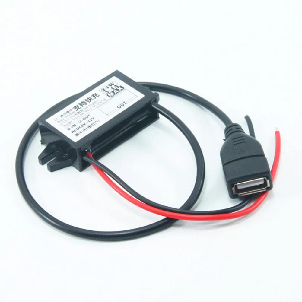 6v To 32v Voltage Converter Car Power Overcurrent Protection 5V Quick Charge Short Circuit Protection Voltage Input Range 6V-32V