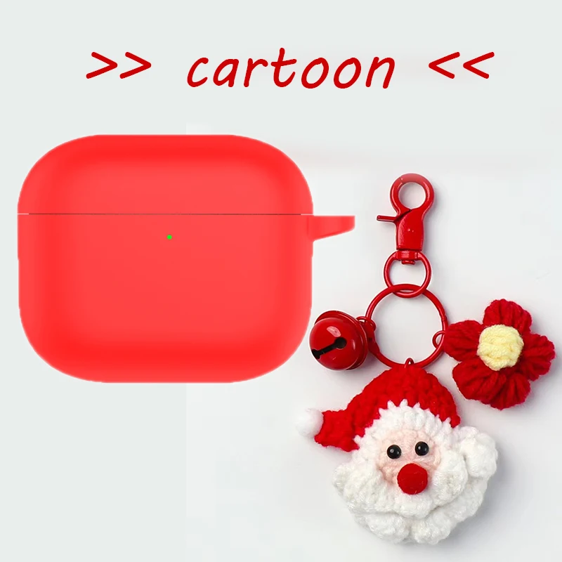 For Sony WF1000 XM4 / WF-1000XM3 / WF-1000XM5 case WF-C700N Cartoon Christmas Headphone Silicone Cover for Sony WF-C700N Fundas