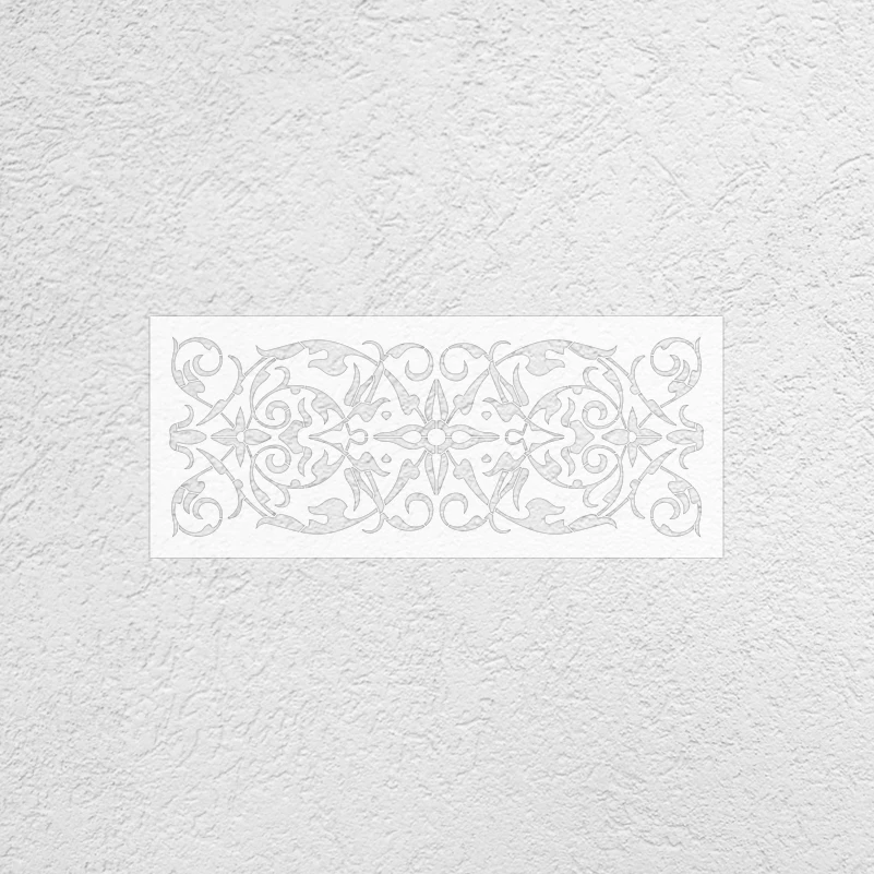 54cm - 108cm Stencil For Painting Decor Wall Plaster Template To Paint Putty Larges Furniture Makers Border Vintage Retro S587