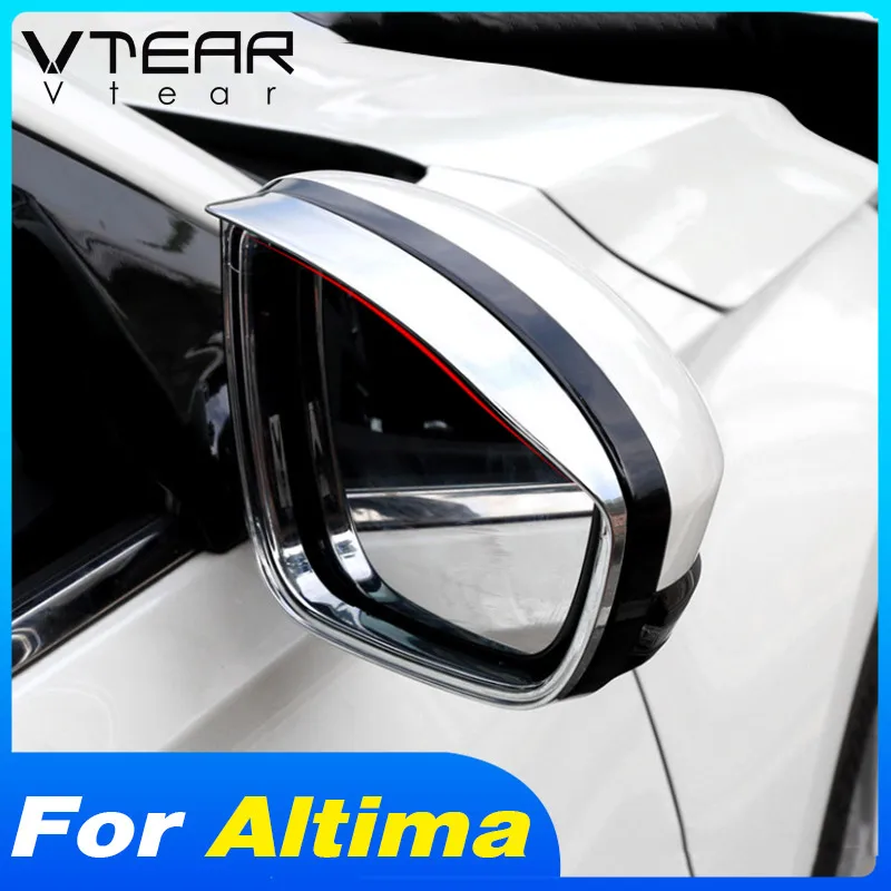 

Vtear Car Rearview Mirror Cisor Auto Exterior Chrome Side Rear View Mirror Frame Trim Styling Accessories For Nissan Altima 2019