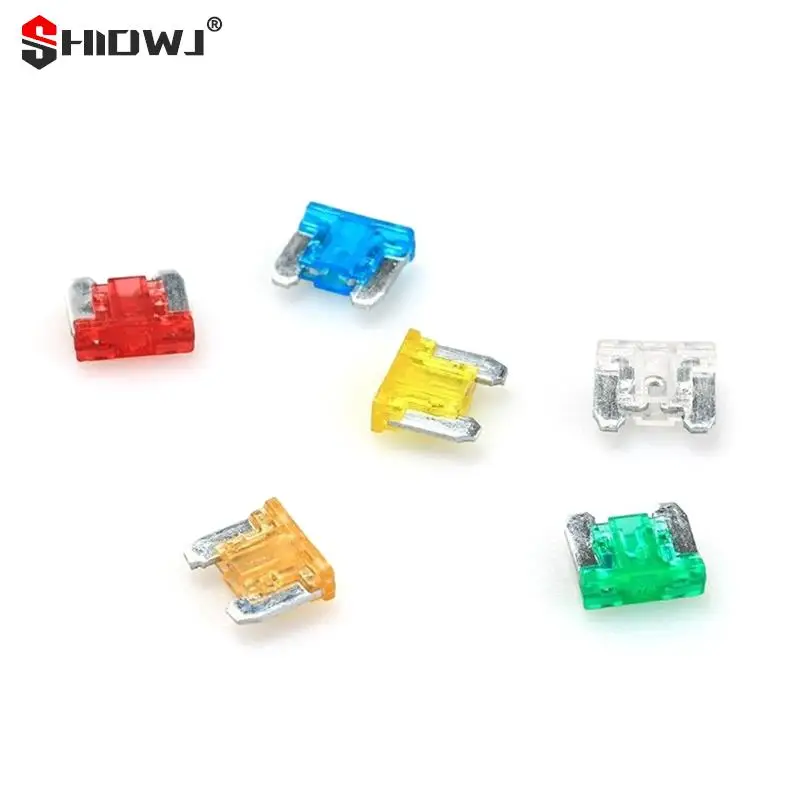 الصمامات عدة مايكرو شفرة صغيرة الصمامات ، أحجام مختلطة ، السيارات ، سيارة ، شاحنة ، دراجة نارية ، الانظار ، 5A ، 10A ، 15A ، 20A ، 25A ، 30A ، 24 قطعة