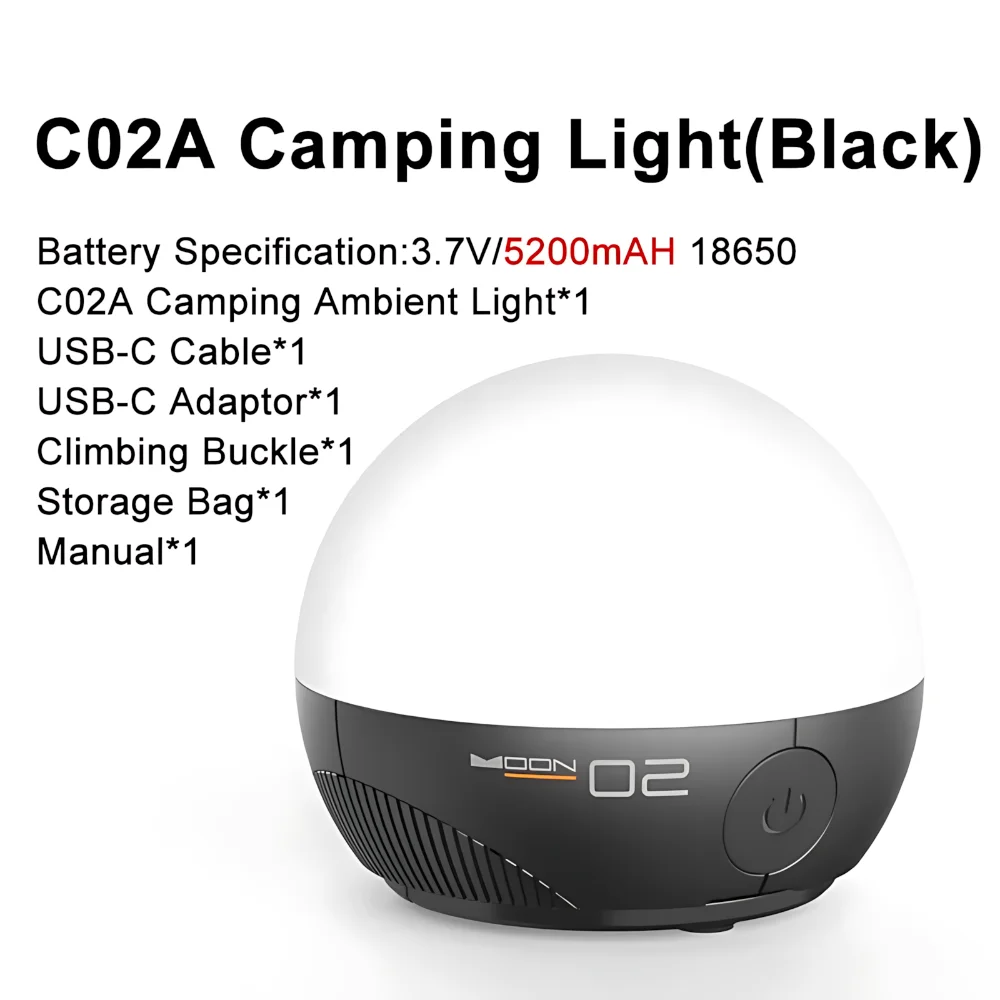 

Touch Control Portable Camping Light With Hook Mini Lantern Rechargeable Light Emergency Portable Long Battery Life