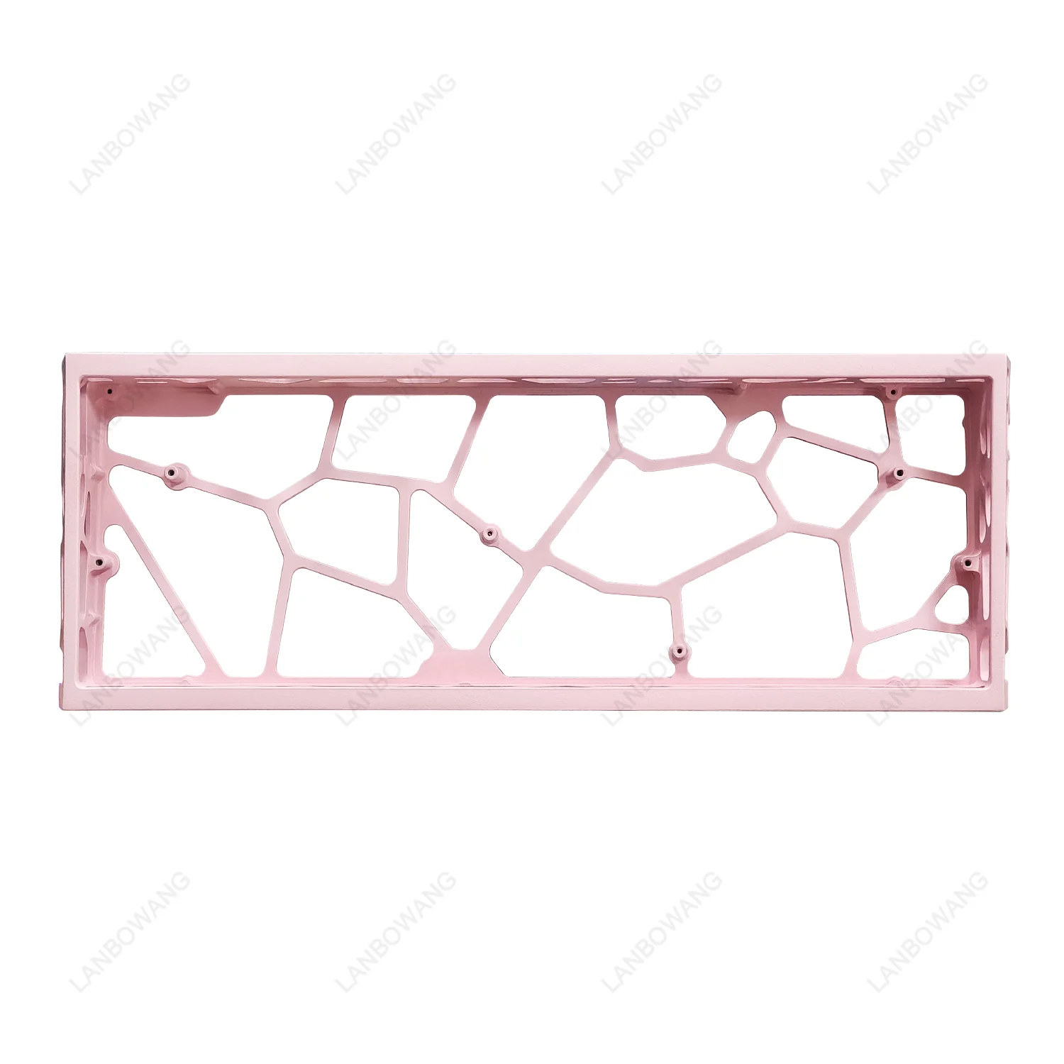 60 Layout Hollow Aluminum Keyboard Case Fit EV63 Wooting60 V2 Rakka DIY Mechanical Keyboard Shell