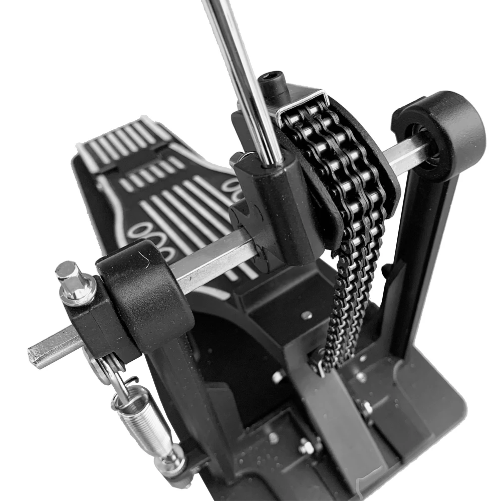 Arborea Double Pedal Professional Jazz Drum Foot Pedal Drum Kit Practice Accessories