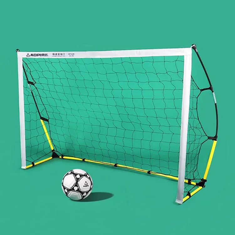 Gawang Sepak Bola Portabel yang Dapat Dilepas, Peralatan Latihan Pantai untuk Latihan Sepak Bola yang Mudah Dipasang