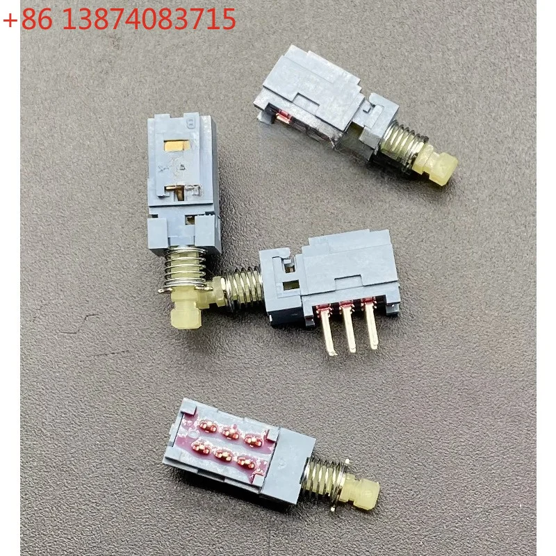 4pcs for TONELUCK straight key switch MPN-S2-A self-locking 2-knife 6-foot piano key switch two-way button