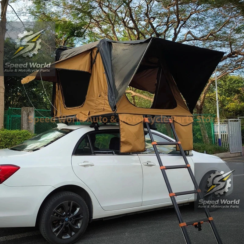 Speed WorldLarge Size 4WD Offroad Car Camping Roof Top Tent From Factory Direct With Aluminum Pole For Shipment