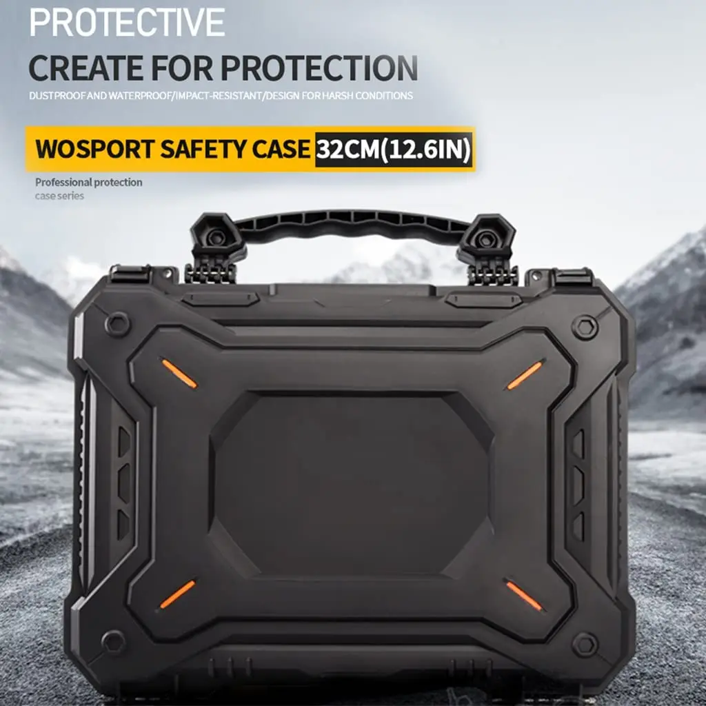 Tactical Camera Protection Case Airsoft Paintball Shooting Gun Case Safe Carrying Case Waterproof Tool Storage Box