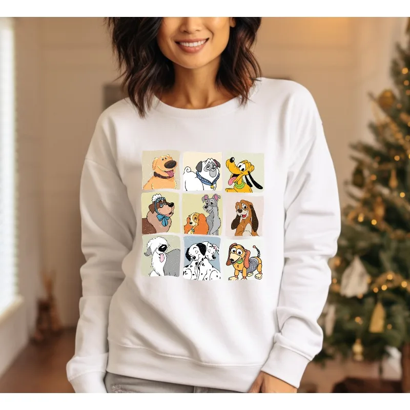 سويت شيرت Dog، سويت شيرت كلب ديزني اللطيف، سويت شيرت ديزني دوجز، سويت شيرت Dug Nana Pluto، رحلة ديزني #2