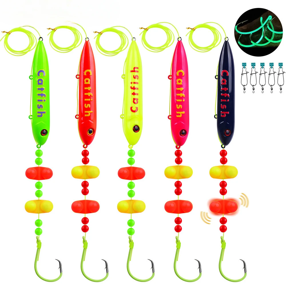 

Новая поплавочная оснастка для ловли сома с колокольчиком, для дальнего заброса, рыболовные снасти.