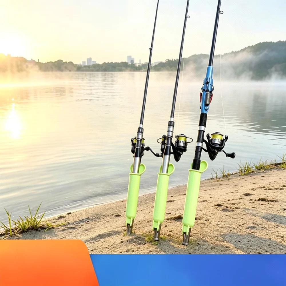 Stainless Steel Surf Fishing Rod Holder Ground Insert For Yizhanshi Adjustable Foldable Pole Support Tackle Equipment