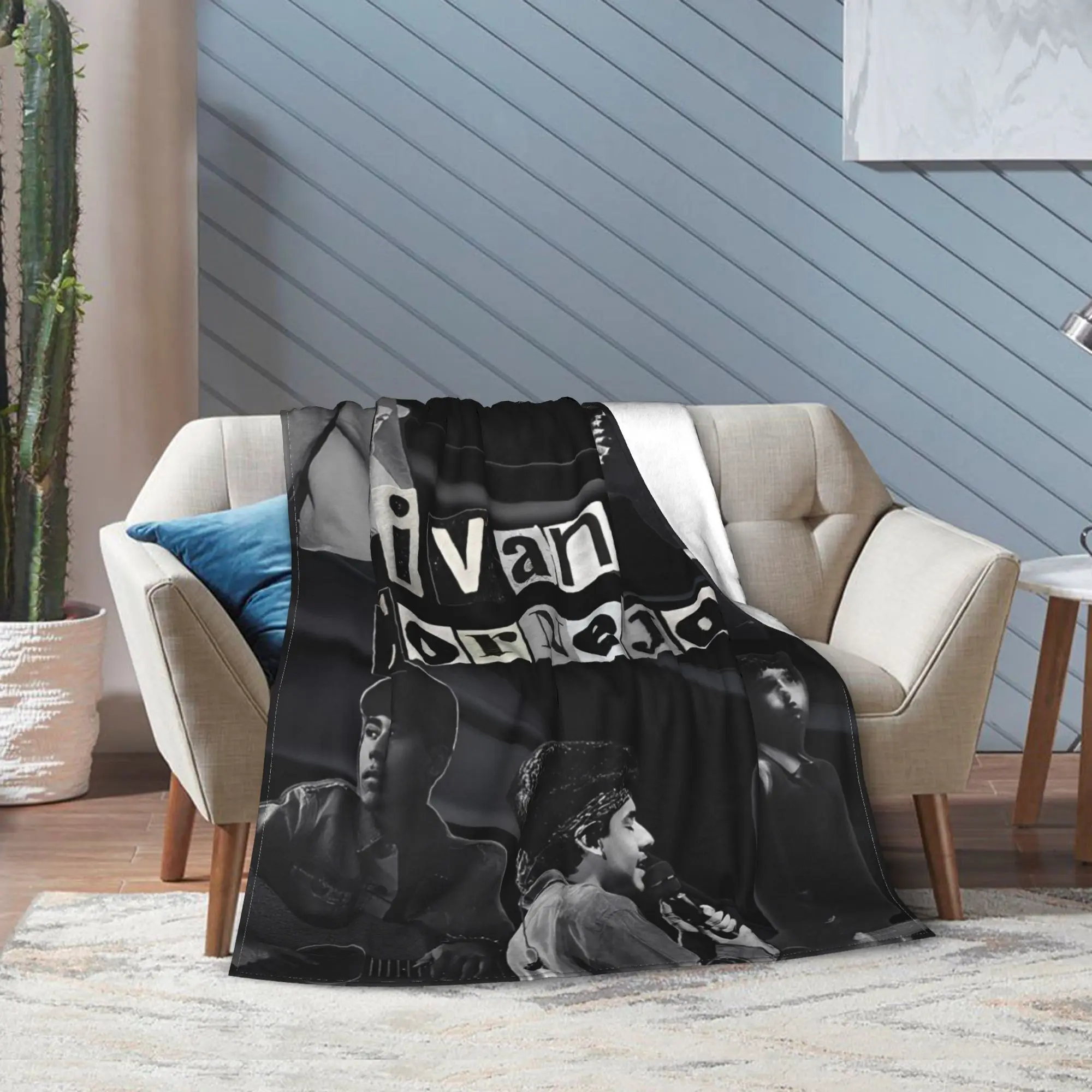 Ivan Cornejo Singer Blanket Multiple Sizes Soft Fuzzy Plush  Throw Blankets for Sofa Couch and Bed