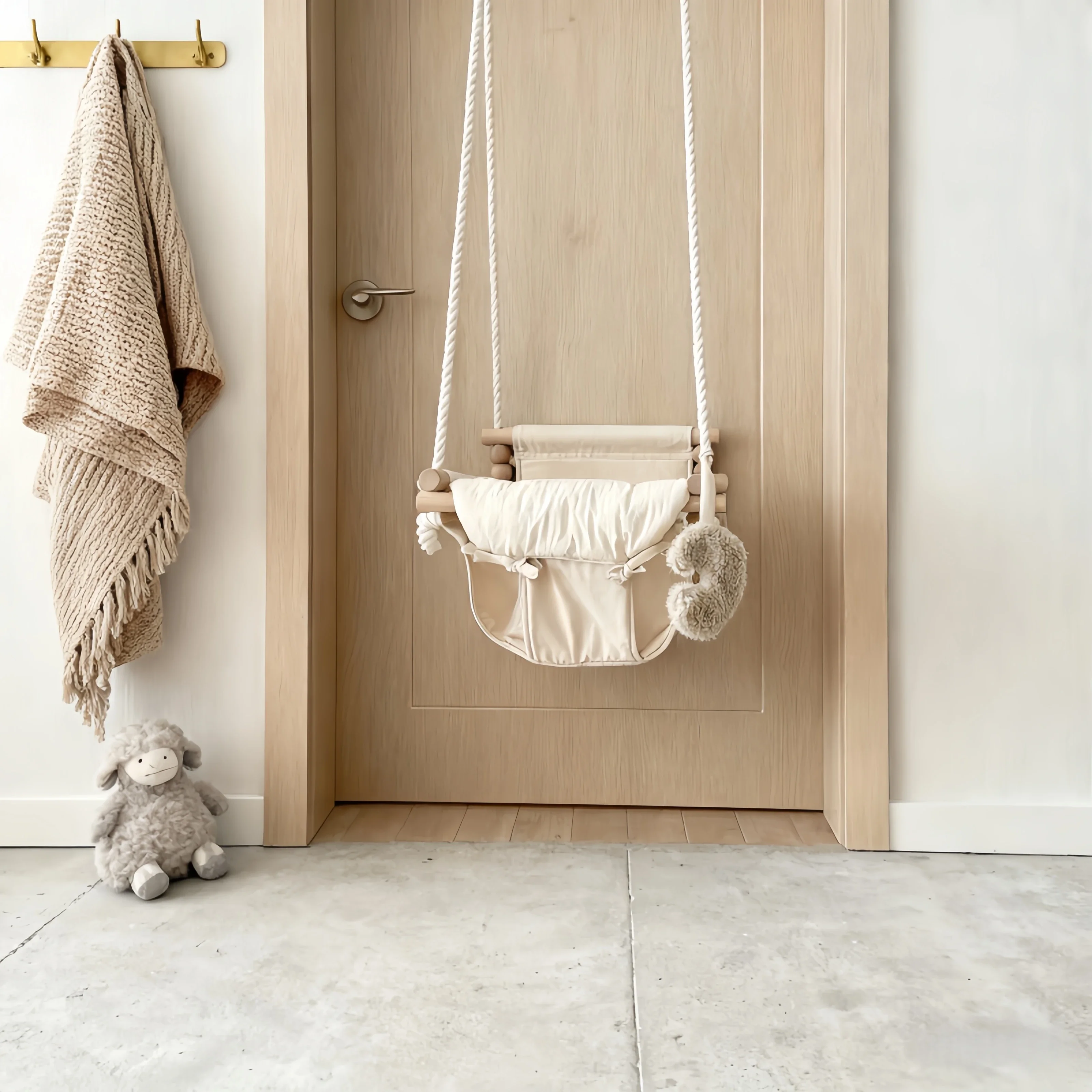 

Детские домашние подвесные качели, тканевое кресло-качалка, маленькая корзина, домашнее детское снаряжение, реквизит для фотосъемки, детская комната, сладкие съемки