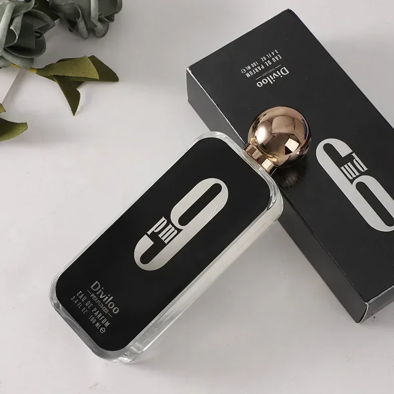 100ml/ 3.4oz 9PM 9AM Original Men Perfume Light Fragrance Long Lasting Fragrance Women Parfum Homme Charming Charm Gift