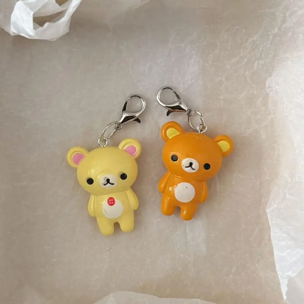 

Rilakkuma мультяшная кукла орнамент брелок аниме кукла сумка аксессуары брелки цепочка для мобильного телефона пара брелоки подарки