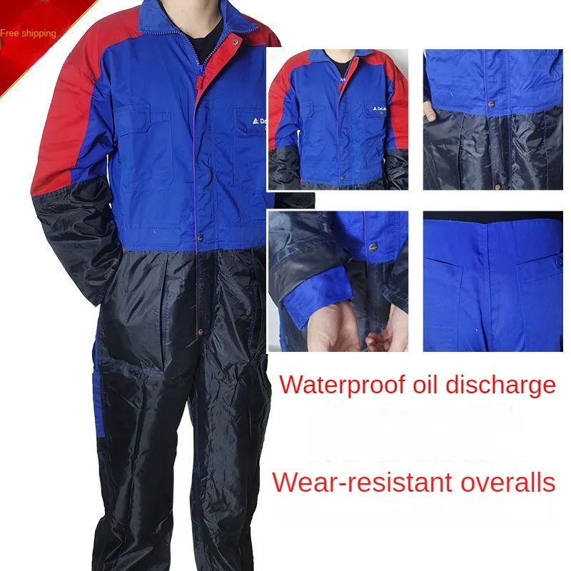 

Jumpsuits Work Clothes Factory Mining Ship Welding Auto Repair Vehicles Dust Proof Labor Protection Clothing Safety Cargo Pants