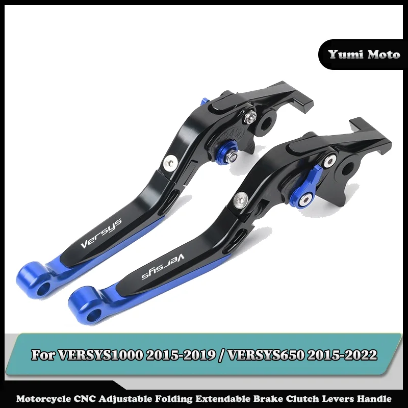 

Motorcycle Folding Adjustable Brake Clutch Levers Handlebar For KAWASAKI VERSYS1000 2015-2019 / VERSYS650 2015-2022