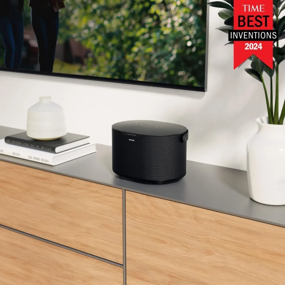 Brane X slimme luidspreker, draagbare draadloze Bluetooth-luidspreker, interne RAD-subwoofer, 12 uur afspelen, waterdicht IP57