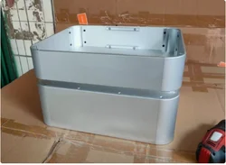 Rounded corners All aluminum amplifier chassis / Preamplifier case / AMP Enclosure DIY box (430 *150*350mm)