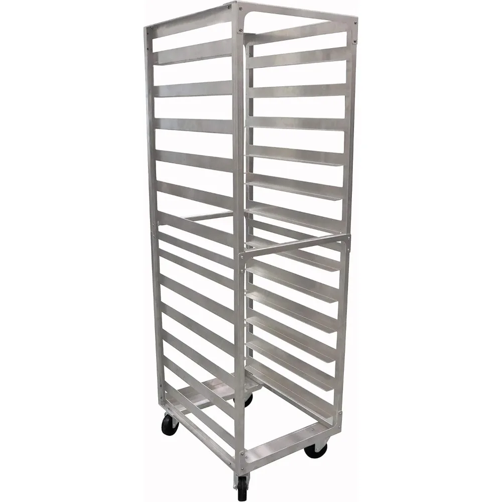 

Коммерческие алюминиевые стойки для булочек с 12 кастрюлями и интервалом 5 дюймов, сверхмощная скоростная стойка для пекарни, ресторана и общественного питания, 12 уровней