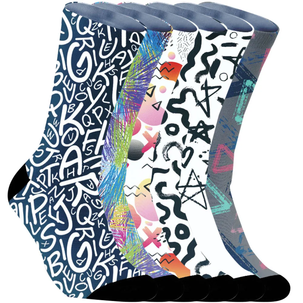 

2025 Новый кислородный проницаемый дизайн отверстий + антибактериальное лечение, освежающий весь день длиной, незаменимый для носков с распылением.