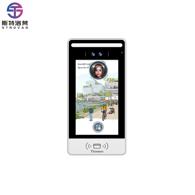 

Video Intercom Video Doorphone Face Recognition 5 Inch Door Phone Touch Screen for Multi-apartment