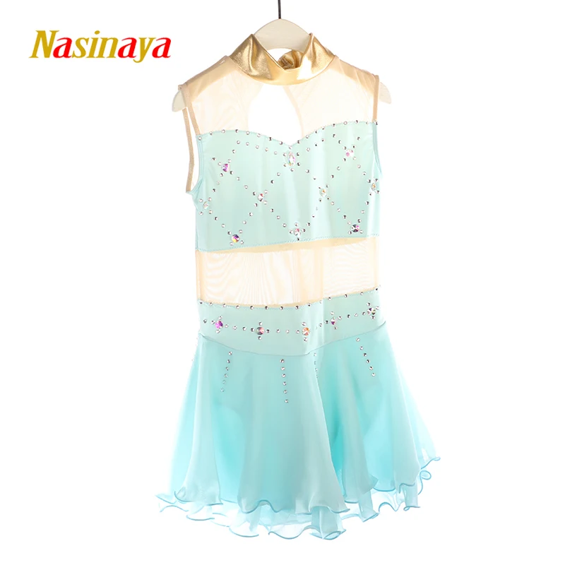 Figure Skating Competition Training Dress Women's Children's Gymnastics Performance Sleeveless Performance Clothing