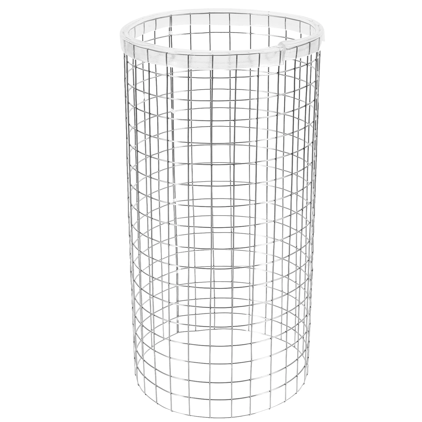 

Incubator Spawning Bucket Breeding Pot Fish Tank Ornament 12x23cm Anti-Rust Net Shrimp Breeding Bucket Isolation Cave
