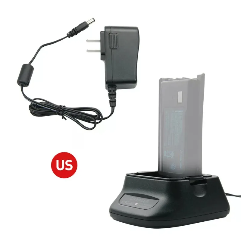 KSC-43 Desktop Charger  Li-Ion Rapid Charger Single for KENWOOD Walkie Talkie TK3202 TK3300 TK2312 TK3312 TK3402 TK2207 Radio