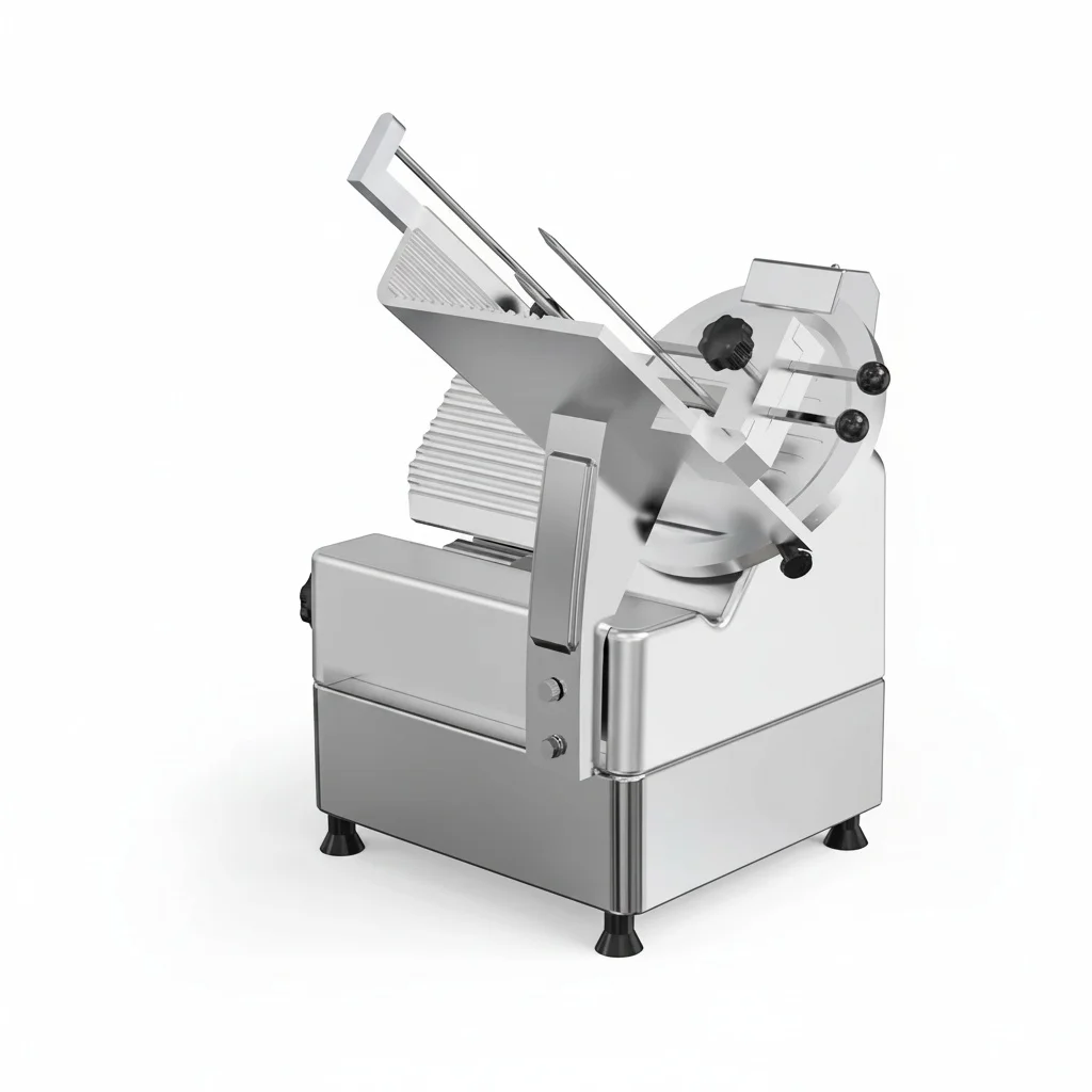 

Commercial Kitchen Equipment Domestic Electric Stainless Steel Automatic Fresh Frozen Meat Slicer Machine
