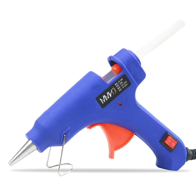 

20W Hot Melt Glue Gun With Lights Mini Gun Home Electric Heat Constant Temperature Hot Melt Glue Gun Repair Tool Hot Glue Stick