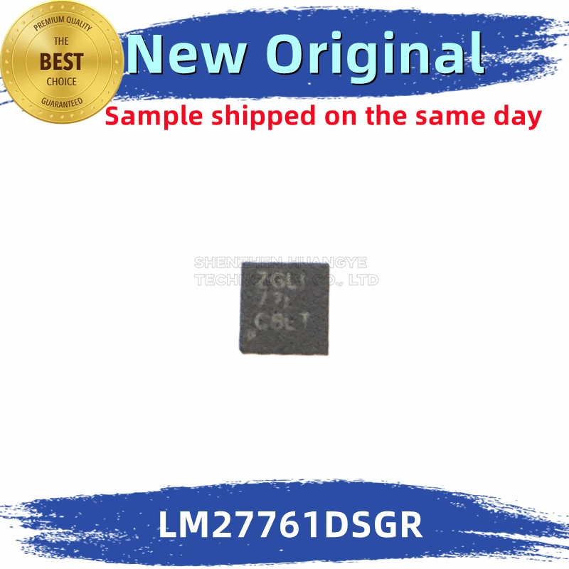 

5PCS/LOT LM27761DSGR LM27761 Marking: ZGLI Integrated Chip 100%New And Original BOM matching