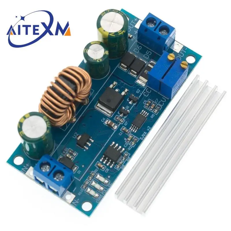 CC CV Adjustable 3A 35W DC 5 -30V to DC 0.5 -30V Step Up Down Buck Boost Converter Power Supply Module Voltage Regulator XY-SJVA