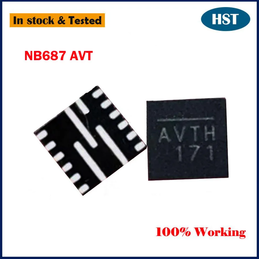 

5 шт./партия, новые оригинальные светодиодные чипы AVTJ AVTB AVTF AVTE AVT QFN16