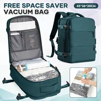 Mochila de viaje Easyjet de corta distancia 45x36x20, mochila, equipaje de mano, mochila antirrobo para portátil, bolsas de vacío para ropa