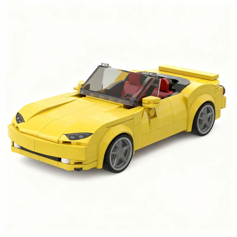 

230PCS MOC City Champions Super Car Mazda Mx 5 Miata Nb Model Technology DIY Creative Assembly Brick Display Birthday Gift Home