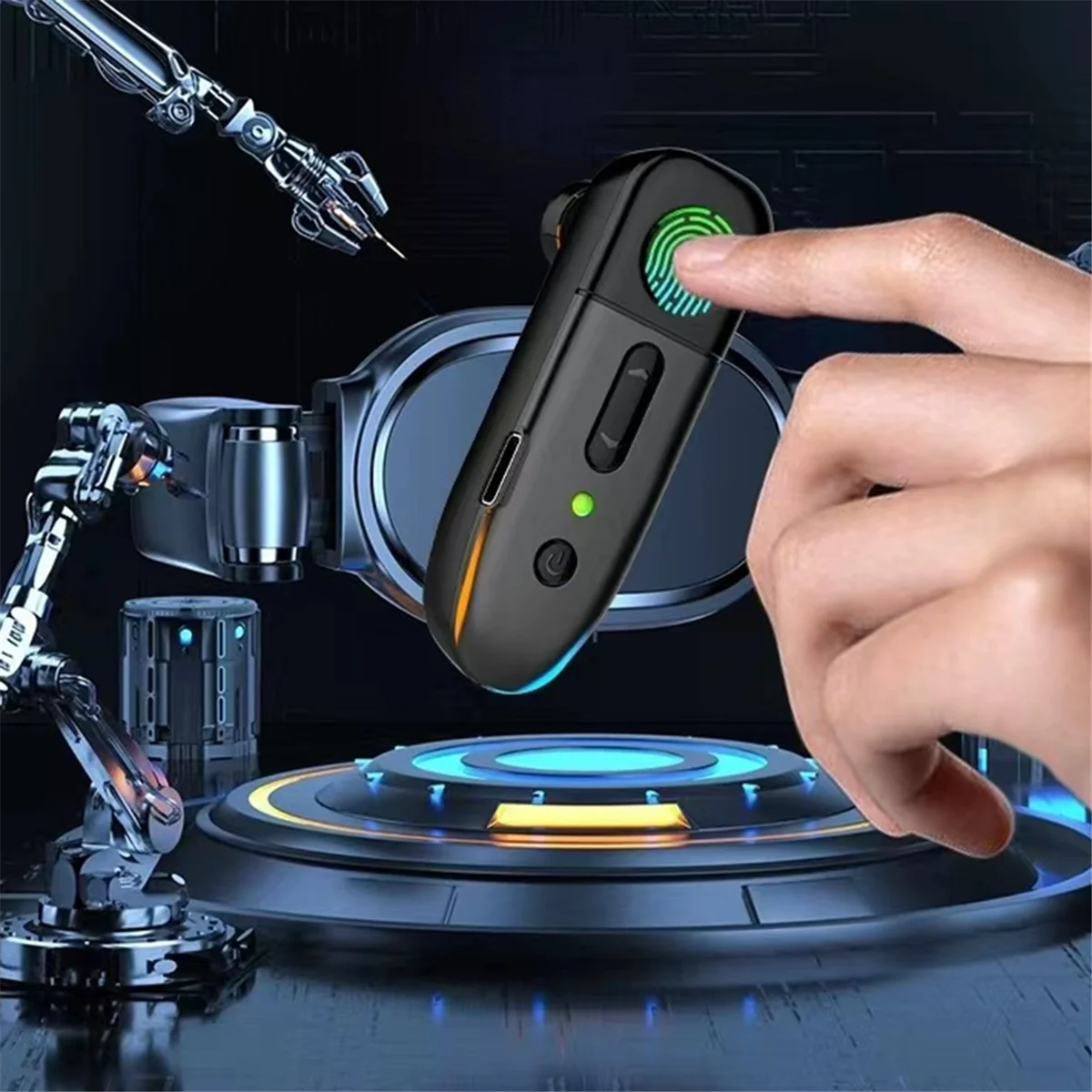 

A74Z ушной крючок Bluetooth рация портативная удобная в ношении машина поддержка быстрой зарядки 5000 км разговорная машина на открытом воздухе