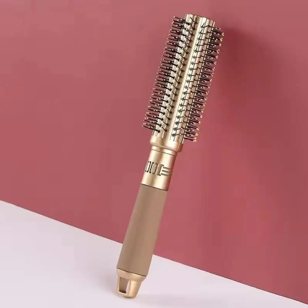 Elegant Wet Curly Air Cushion Comb Gold Oval Hair Brush Rectangle Hair Comb