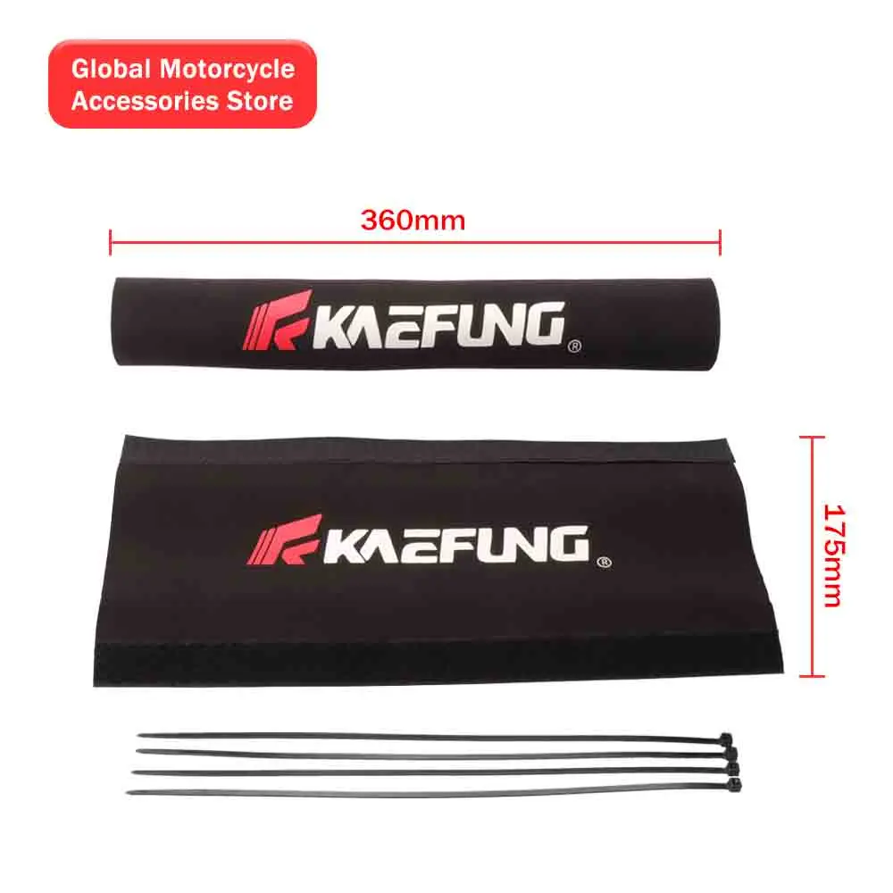 Motorcyc Widen Front Fork Protector Rear Shock Absorber Guard Wrap Cover for Motocross Pit Dirt Bike EXC YZF250 CRF250 CRF450