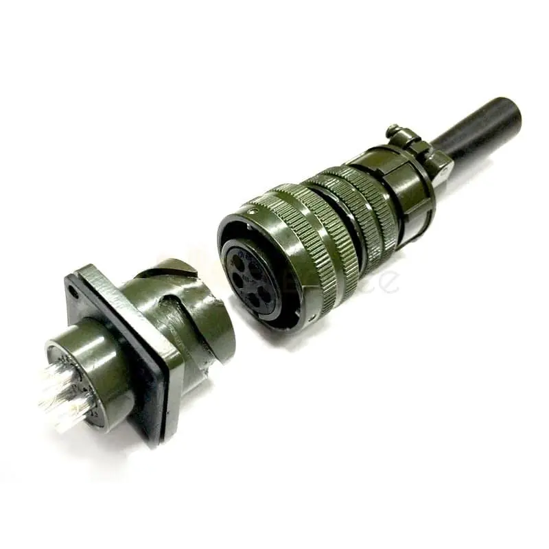  Military Spec Connectors MS3106A18-11 MS3102A18-11 Male and Female 5 Pin Connector Bayonet Series