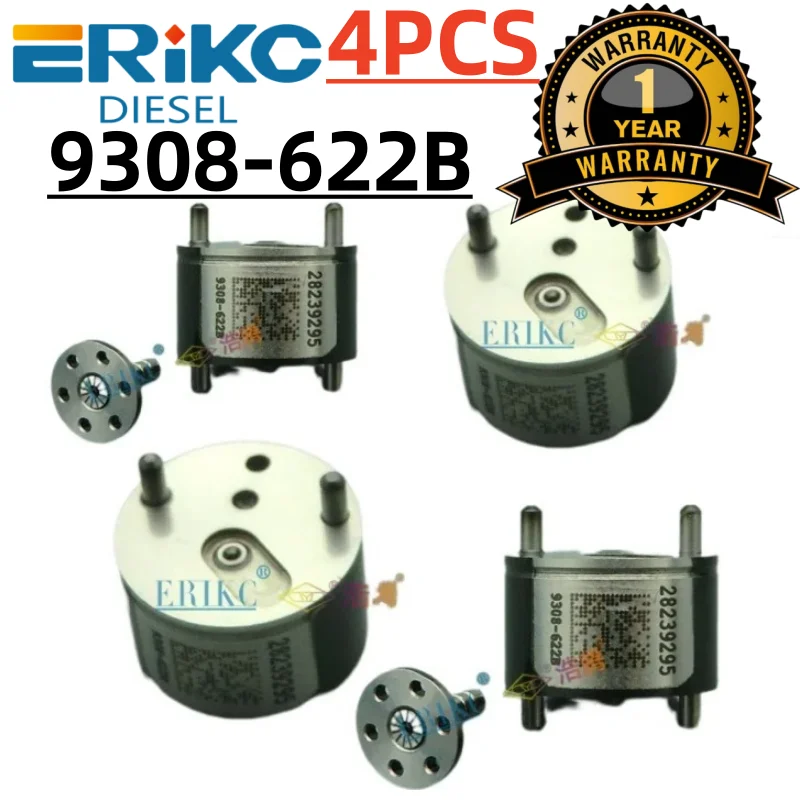 EJBR04501D A6640170121 Injector Diesel 9308-622B 9308622B Kits 28239295 28278897 for Ssangyong Actyon Kyron Control Valve