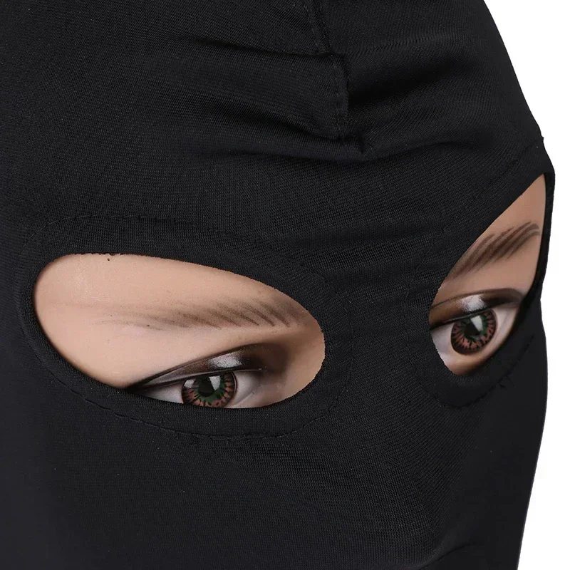 هالوين شخصية غامضة القوطية حزب زي حفلة تنكرية قناع مفتوح الفم تصميم قناع ركوب الدراجات FaceMask القبعات التبعي #2