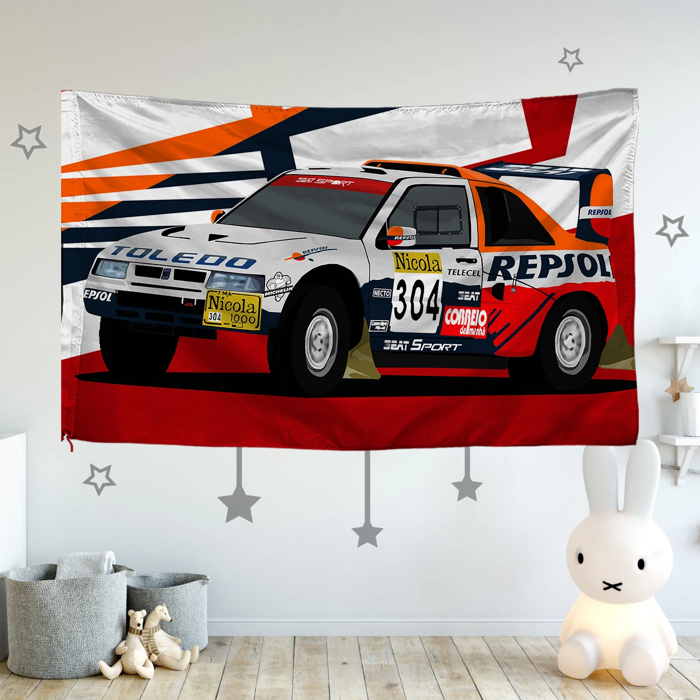 FLAGoal 3X5FT Professional Racing Car Flag Vibrant Colors Polyester Print Flag For Auto Enthusiasts And Sports Fans