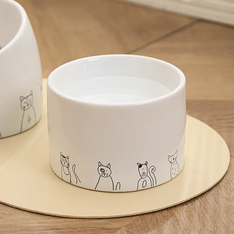 Ceramic Bowl for Cat Food  Water Bowl Dog Pet Bowl