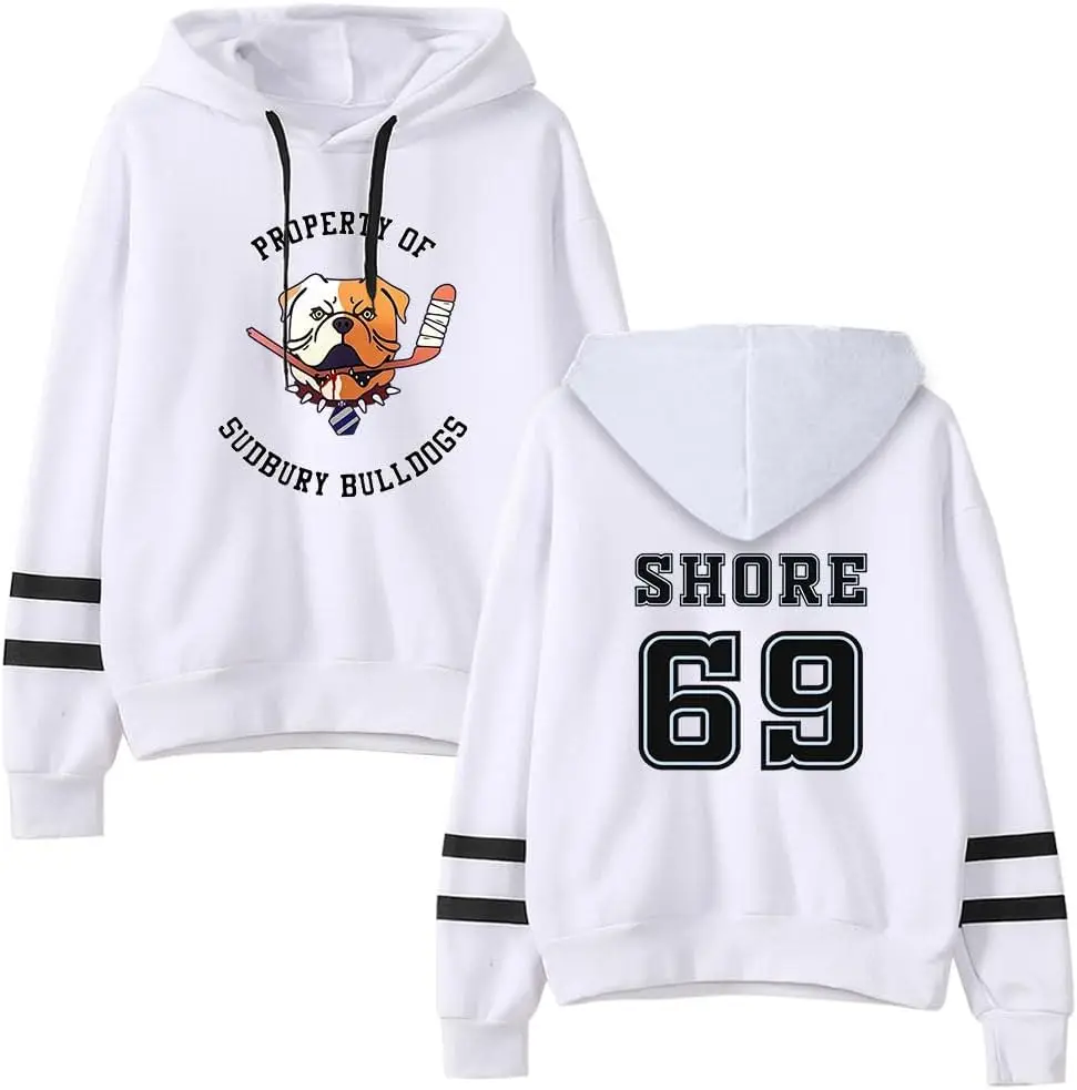 Shoresy Shore 69 Merch Hoodie Pocketless Parallel Bars Sleeve Hooded Harajuku Men/Women Sweatshirt