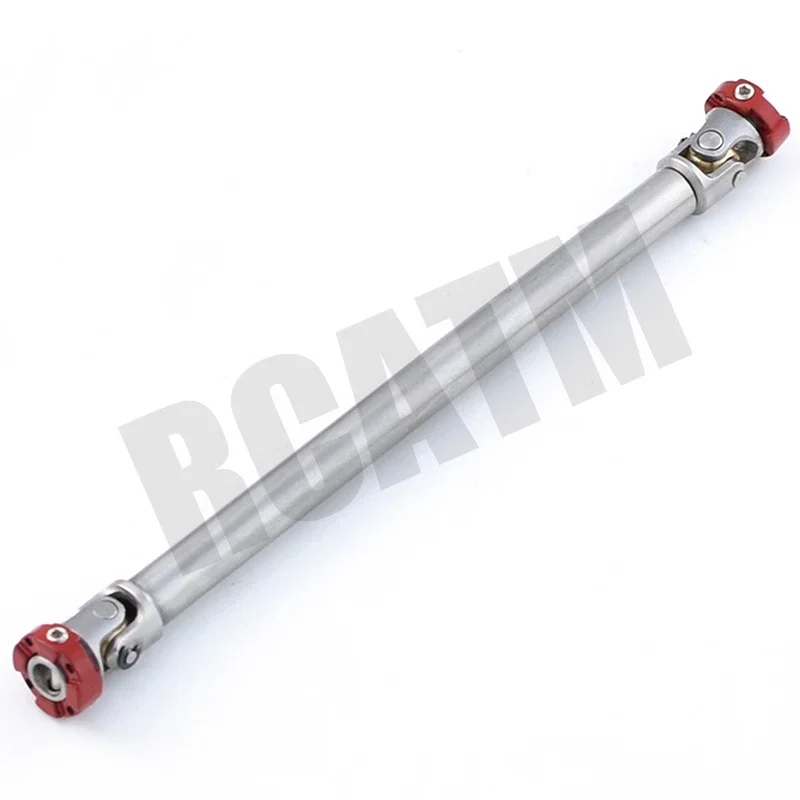 Metal Stainless Steel Flange Drive Shaft CVD 45mm-215mm for 1/10 RC Crawler 1/14 Tamiya Truck Scania Actros Volvo MAN DIY Part