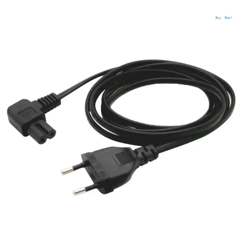 European EU 2Slot Power Cord EU TO C7 Wire for Devices 2.5A Current 125-250V